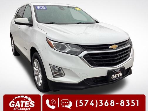 Summit White 2020 Chevrolet Equinox 1LT