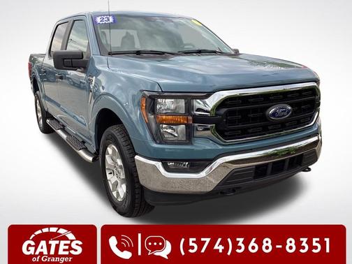 Blue 2023 Ford F-150 XLT