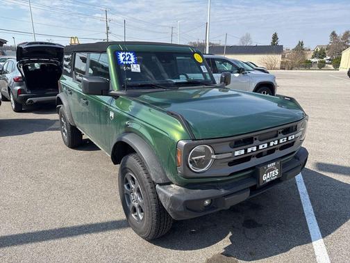 Eruption Green Metallic 2022 Ford Bronco Big Bend