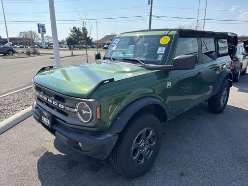 Eruption Green Metallic 2022 Ford Bronco Big Bend