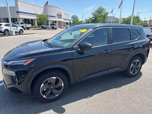 Super Black 2025 Nissan Rogue SV