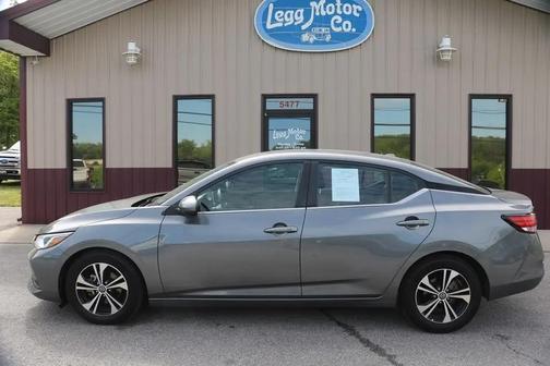 Gun Metallic 2022 Nissan Sentra SV