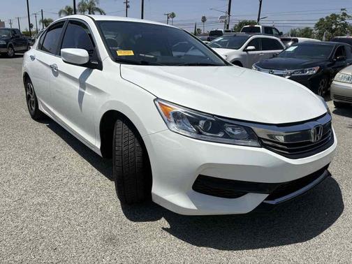 White Orchid Pearl 2016 Honda Accord LX
