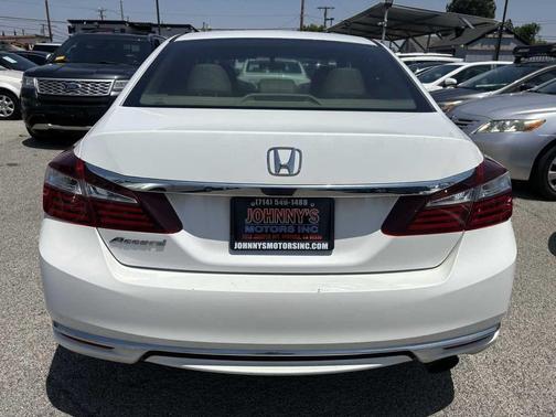 White Orchid Pearl 2016 Honda Accord LX