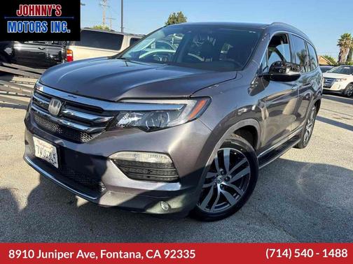 Lunar Silver Metallic 2016 Honda Pilot Touring
