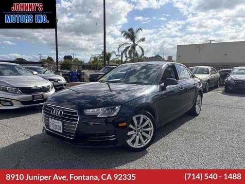 Scuba Blue Metallic 2017 Audi A4 2.0T Premium