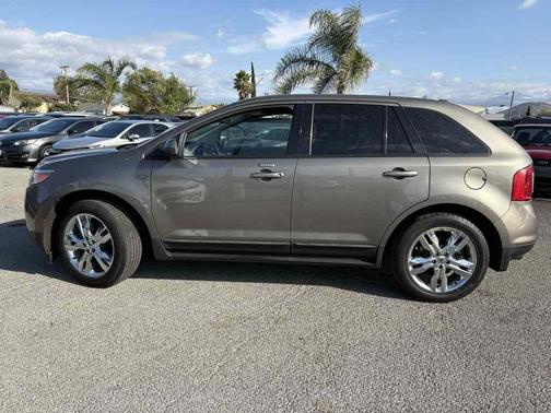 Mineral Gray Metallic 2014 Ford Edge SEL