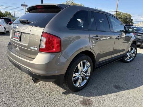 Mineral Gray Metallic 2014 Ford Edge SEL