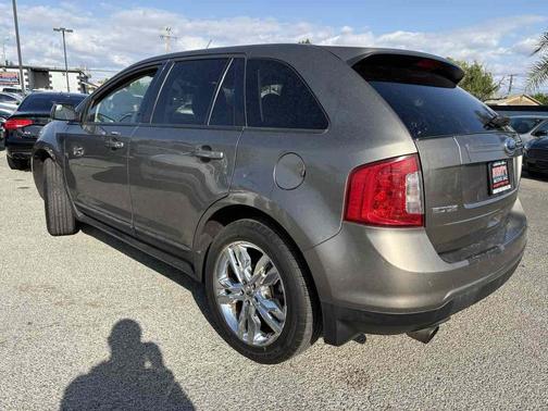 Mineral Gray Metallic 2014 Ford Edge SEL