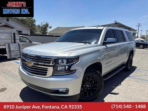 Silver Ice Metallic 2016 Chevrolet Suburban LTZ
