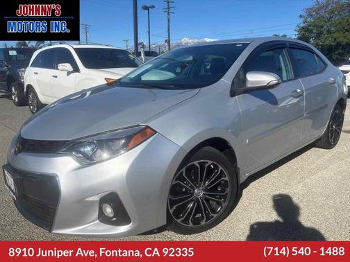 2016 Toyota Corolla S Plus