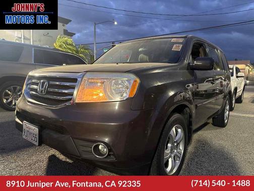 Dark Amber Metallic 2014 Honda Pilot EX