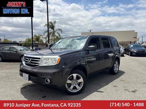 Dark Amber Metallic 2014 Honda Pilot EX