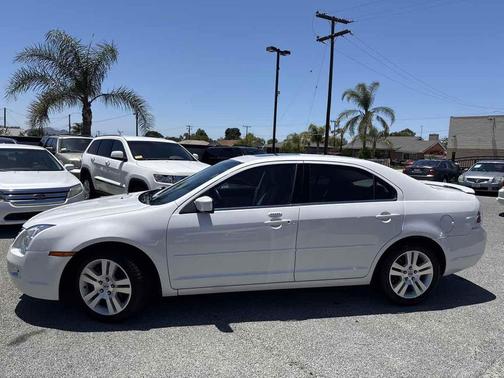 White Suede 2009 Ford Fusion SEL