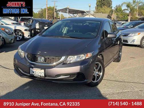 Modern Steel Metallic 2015 Honda Civic SE