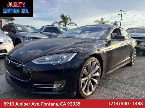 Monterey Blue Metallic 2012 Tesla Model S Performance