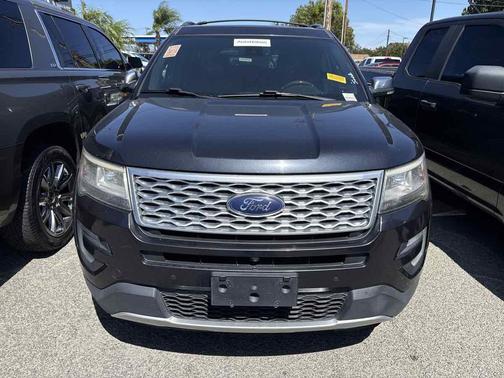Blue Jeans Metallic 2017 Ford Explorer Platinum
