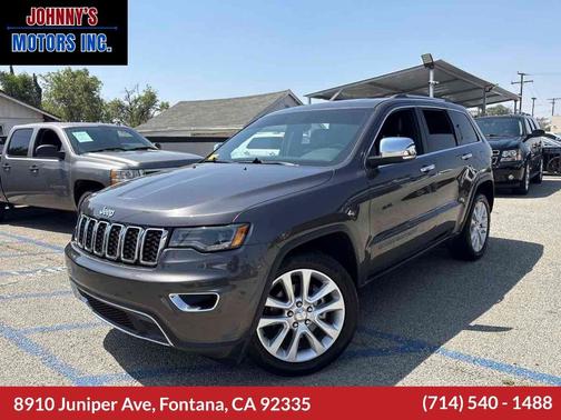 Granite Crystal Metallic Clearcoat 2017 Jeep Grand Cherokee Limited