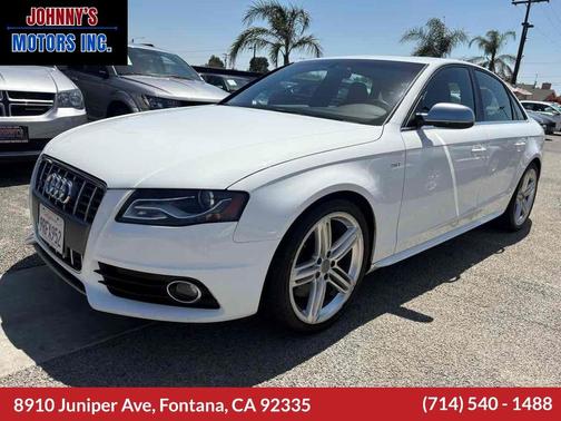 Glacier White Metallic 2012 Audi S4 3.0 Premium Plus