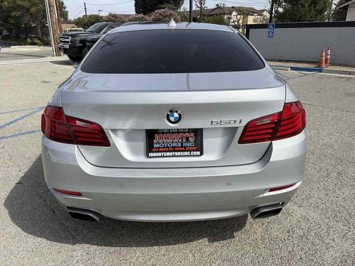 Mineral White Metallic 2014 BMW 550 550i