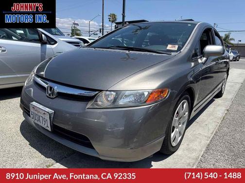 Alabaster Silver Metallic 2006 Honda Civic LX