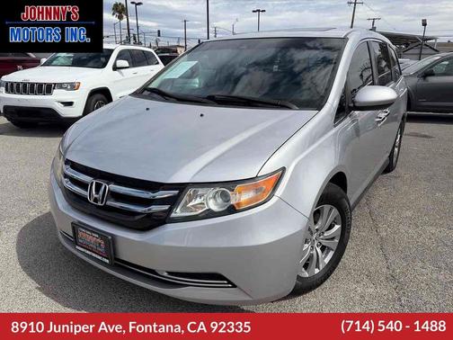 Alabaster Silver Metallic 2014 Honda Odyssey EX-L