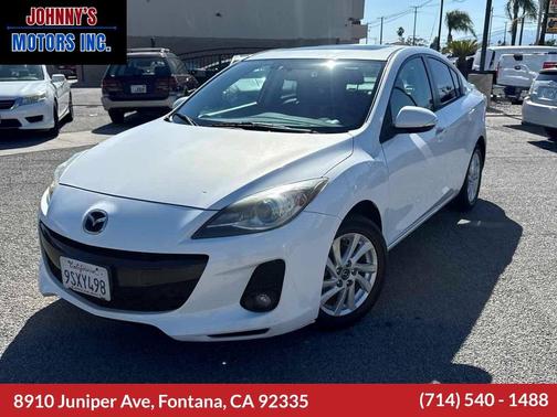 Crystal White Pearl Mica 2013 Mazda Mazda3 s Grand Touring
