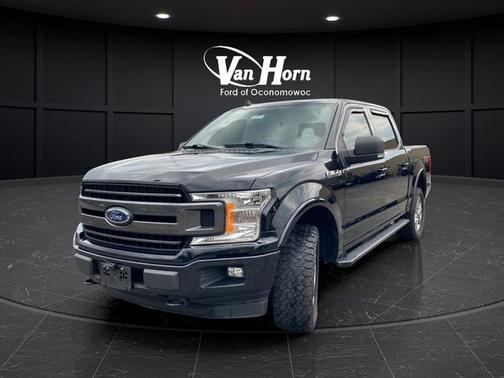 Shadow Black 2018 Ford F-150 XLT