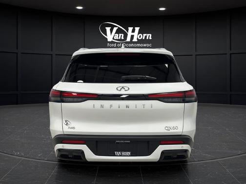 Majestic White 2023 INFINITI QX60 Luxe