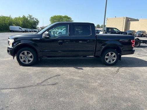 Agate Black Metallic 2019 Ford F-150 XLT