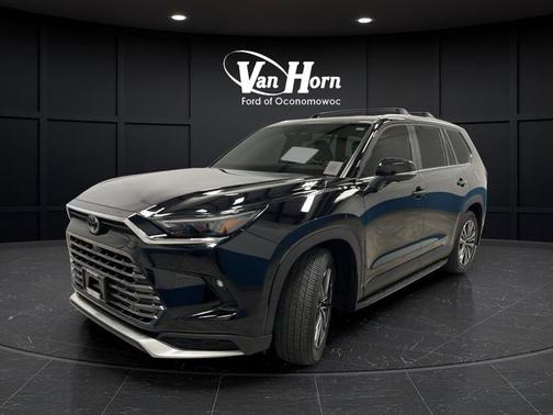 Midnight Black Metallic 2024 Toyota Grand Highlander Hybrid Limited MAX