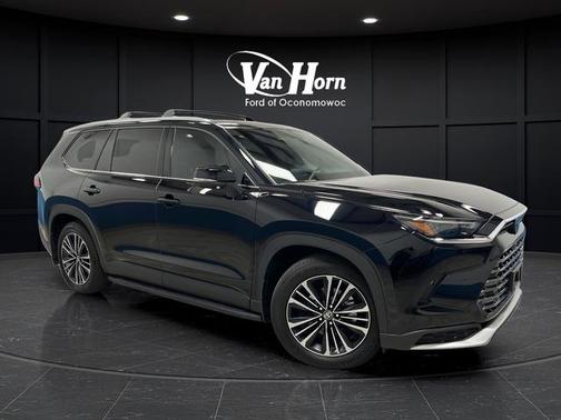 Midnight Black Metallic 2024 Toyota Grand Highlander Hybrid Limited MAX