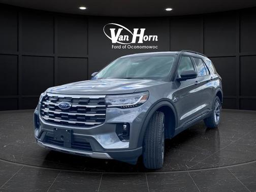 Gray Metallic 2026 Ford Explorer Active