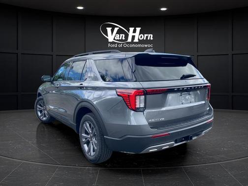 Gray Metallic 2026 Ford Explorer Active