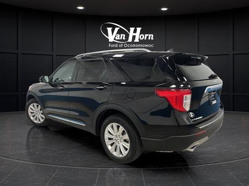 Agate Black Metallic 2023 Ford Explorer Limited