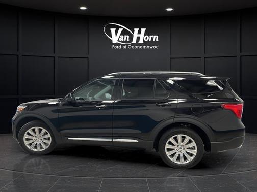 Agate Black Metallic 2023 Ford Explorer Limited