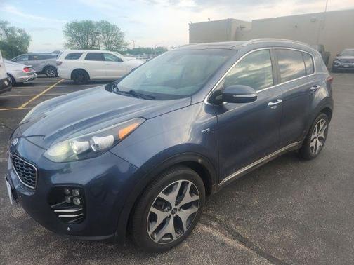 Pacific Blue 2017 Kia Sportage SX Turbo