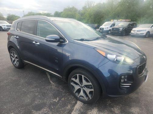 Pacific Blue 2017 Kia Sportage SX Turbo