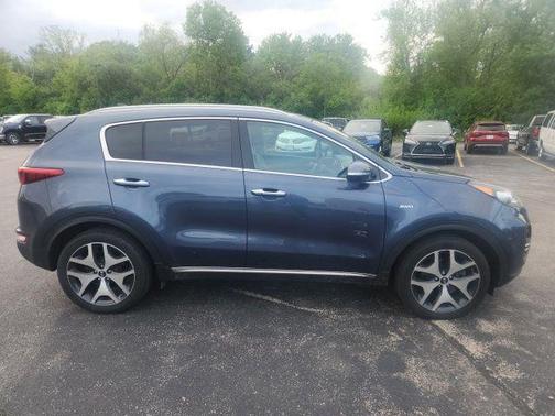 Pacific Blue 2017 Kia Sportage SX Turbo