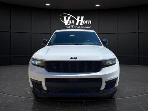 Bright White Clearcoat 2021 Jeep Grand Cherokee L Altitude