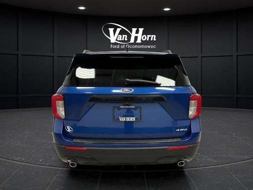 Atlas Blue Metallic 2022 Ford Explorer ST-Line