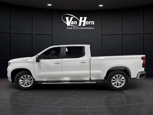 Summit White 2025 Chevrolet Silverado 1500 LT