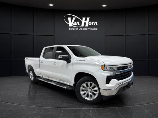Summit White 2025 Chevrolet Silverado 1500 LT