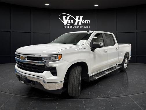 Summit White 2025 Chevrolet Silverado 1500 LT