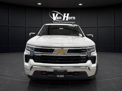 Summit White 2025 Chevrolet Silverado 1500 LT