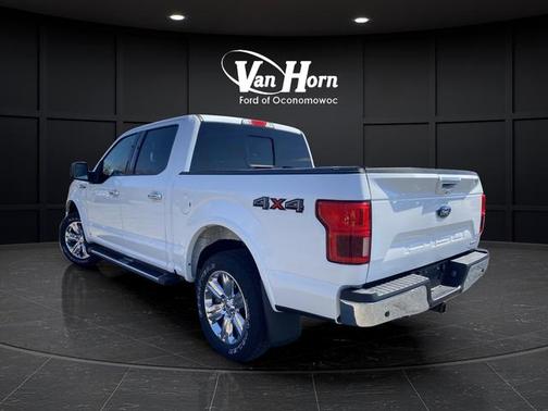 Star White Metallic Tri-Coat 2020 Ford F-150 Lariat