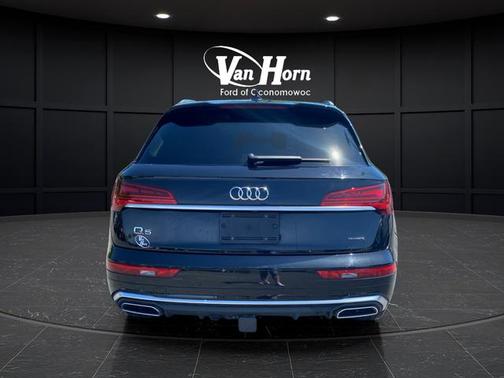 Black Metallic 2023 Audi Q5 45 S line Premium Plus