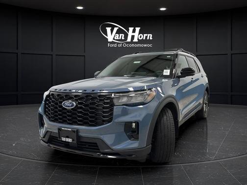 Vapor Blue Metallic 2025 Ford Explorer ST-Line