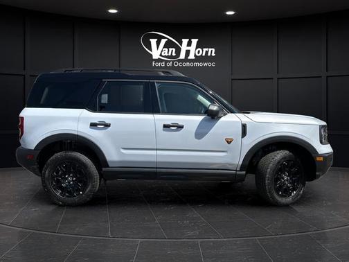 White Metallic 2026 Ford Bronco Sport Badlands
