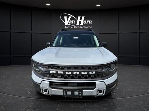 White Metallic 2026 Ford Bronco Sport Badlands